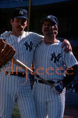 Sparky Lyle & Thurman Munson Yankees (michael Grossbardt) Slide