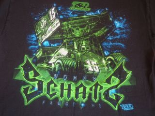 Donny Schatz World Of Outlaws Armor All Stp T - Shirt Mens Graphic Large L Euc