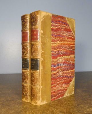 Among My Books By James Russell Lowell - 2 Volume Set - 3/4 Leather - 1880