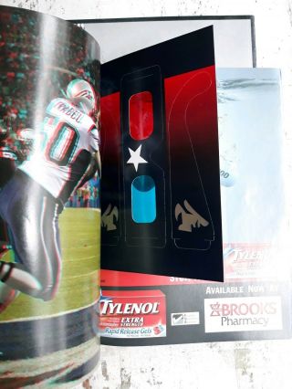 England Patriots Official 2005 Yearbook Tom Brady Bill Belichick 2