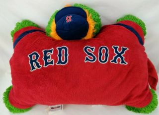 Boston Red Sox Wally The Green Monster Mascot 18 " Pillow Pet - Plush Nice&clean