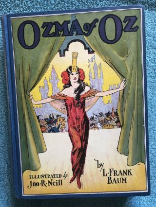 Ozma Of Oz By L.  Frank Baum,  1907 Later Printing