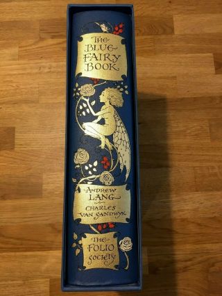Andrew Lang The Folio Society 2008 The Blue Fairy Book Hardback With Case Vgc