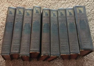 Library Of American History - Volumes 1 - 9 - 1918 - Edition De Luxe