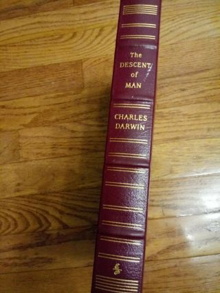 EASTON PRESS 1979 - THE DESCENT OF MAN - COLLECTOR ' S EDITION - CHARLES DARWIN 3