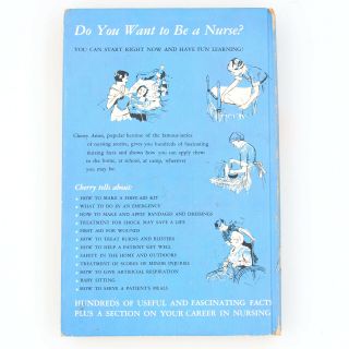 Cherry Ames Book of First Aid and Home Nursing Matte Picture Cover Hardcover 2