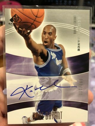 2004 Sp Game Special Significance Kobe Bryant Lakers Auto Autograph /100