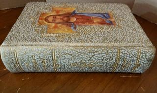 The Catholic Missal Catholic Press Pre Vatican Ii White Decorated Cover Hc 1959