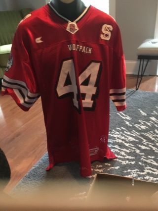 North Carolina State Wolfpack Colosseum Football Jersey - Adult Xxl Great