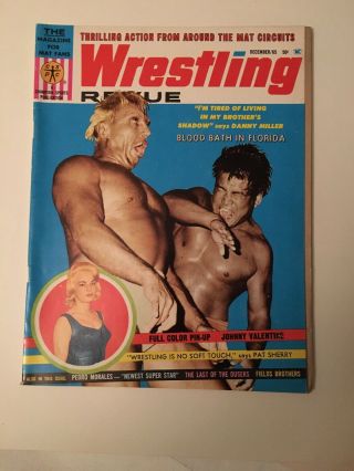 December 1965 Wrestling Revue - Color Poster