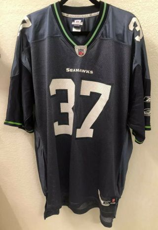 Shaun Alexander 37 Seattle Seahawks Reebok Jersey Mens Size Xl