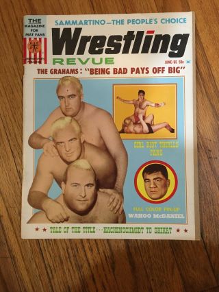 June 1965 Wrestling Revue - Sammartino & The Grahams