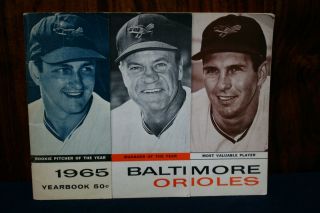 1965 Baltimore Orioles Year Book