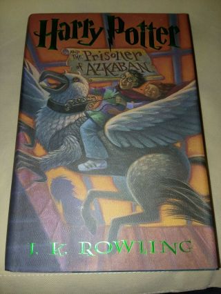 1st Edition 1st Print U.  S.  Hc Harry Potter And The Prisoner Of Azkaban,  Rowling