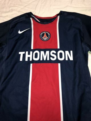 Nike Paris Saint Germain Thomson Jersey Size Mendy Size Large