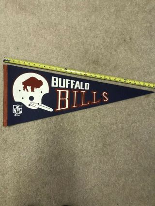 Buffalo Bills Full Size Pennant (1970)