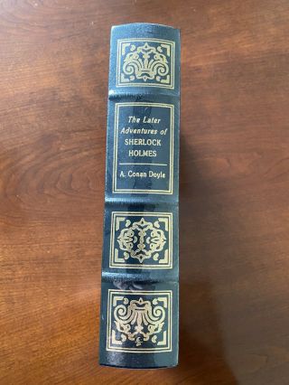 Easton Press The Later Adventures Of Sherlock Holmes A Conan Doyle New/sealed