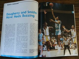 Vintage ACC Basketball Handbook 1984 - 85 Len Bias Kenny Smith Johnny Dawkins 3
