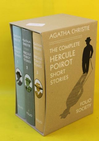 Folio Society A.  Christie  Hercules Poirot Stories  Wef 52 Mw