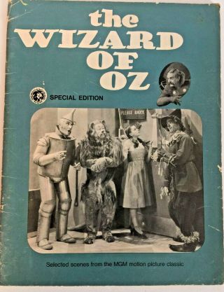 Wizard Of Oz 1939 Mgm Movie Special Edition Photo Book Mgm Judy Garland