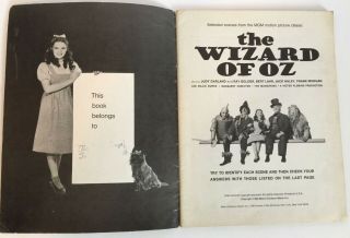 Wizard of Oz 1939 MGM Movie Special Edition Photo Book MGM Judy Garland 3