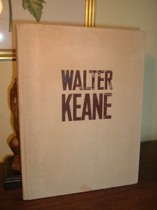Walter Keane 1964 1st printing (NUMBERED?) Hardcover Portfolio - 2