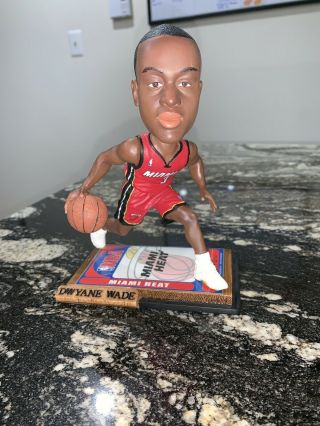 Dwayne Wade Miami Heat Game Ticket Base Bobblehead Foco 764/5000