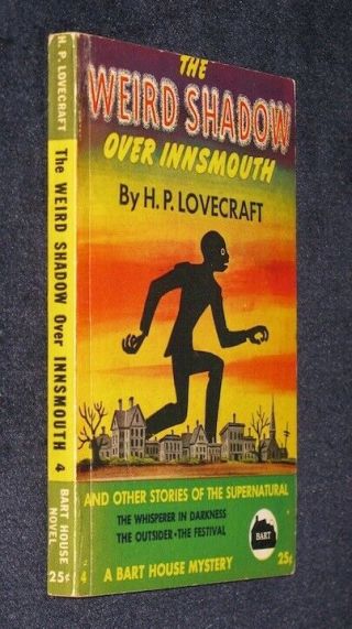 WEIRD SHADOW OVER INNSMOUTH H.  P.  Lovecraft Bart House 1944 Occult Weird Tales 2