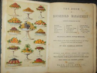 BEETON - The Book of Household Management (1880) Cookery,  Cook Book,  Cooking etc 3