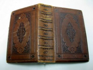 Truth Illustrated By Great Authors - 1863 - 12th Ed.  - Embossed Leather & Gilt - Hb