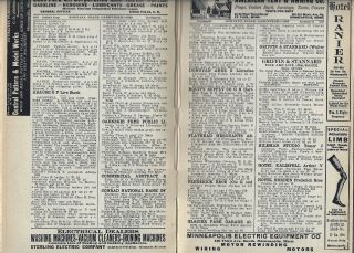 [1921 - 22 MONTANA STATE GAZETTEER & BUSINESS DIRECTORY] Community statistics,  ads 2