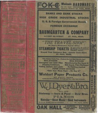 [1921 - 22 MONTANA STATE GAZETTEER & BUSINESS DIRECTORY] Community statistics,  ads 3