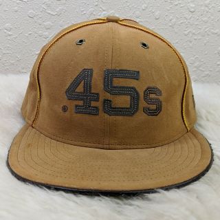 Era Houston Colt.  45s Astros Mlb Cooperstown Hat 5950 Fitted Cap 7 5/8 Brown