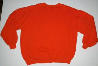 Men ' s Vintage 90 ' s Cleveland Browns Crew Neck Sweatshirt XXL NFL Made in USA 2