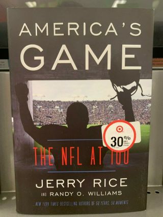 Signed Jerry Rice America 