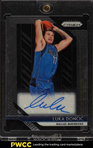 2018 Panini Prizm Signatures Luka Doncic Rookie Rc Auto Rs - Ldc (pwcc)