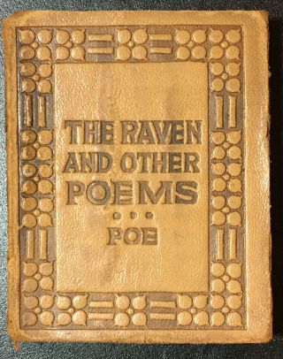 Little Leather Library The Raven And Other Poems By Edgar Allan Poe Real Leather