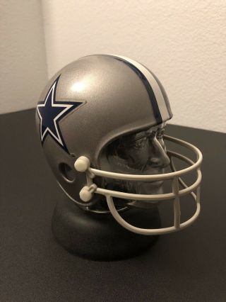 Vintage Nfl Dallas Cowboys Football Face Helmet Coin Bank 80’s