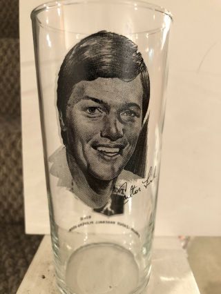 Carlton Fisk Boston Red Sox 1976 Papa Gino’s Collectors Glass 6 Inches