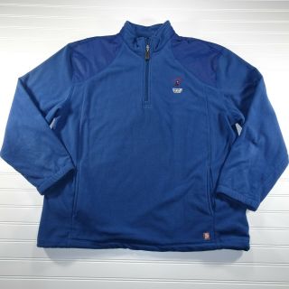 Ashworth Weather Systems Us Open Bethpage Black 2009 Xl Blue Pullover