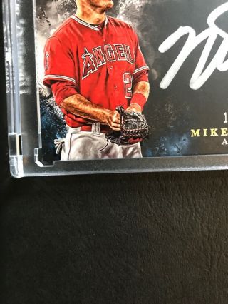 2018 Topps Inception Mike Trout Auto Silver Signings /25 Angels Autograph 3x MVP 3