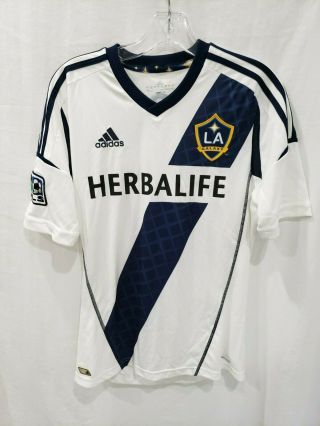 Los Angeles Galaxy Adidas MLS Landon Donovan Home Soccer Jersey Mens S 2