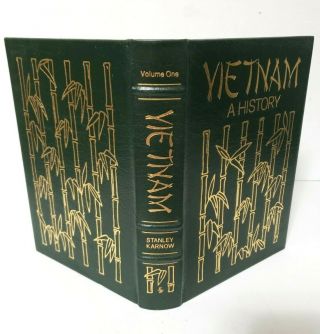 Easton Press Vietnam A History By Stanley Karnow - Volume One Military