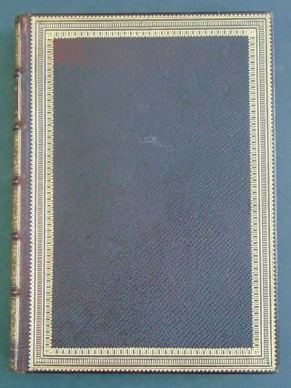 C.  1846 The Poetical Of Oliver Goldsmith In Fine Bound By Hayday Near Fine