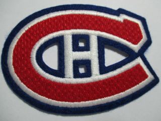Montreal Canadiens Ice Hockey Patch,  Nos,  Vtg,  4 X 3 Inches