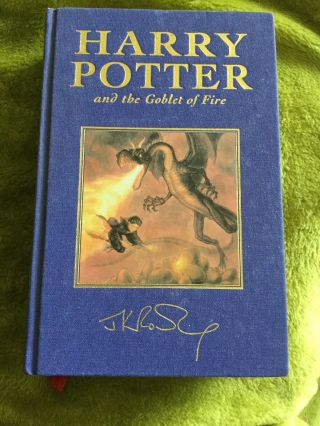 Harry Potter And The Goblet Of Fire Deluxe Edition 1st Edition First