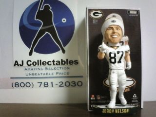 Jordy Nelson Green Bay Packers Color Rush Forever Collectables Bobblhead