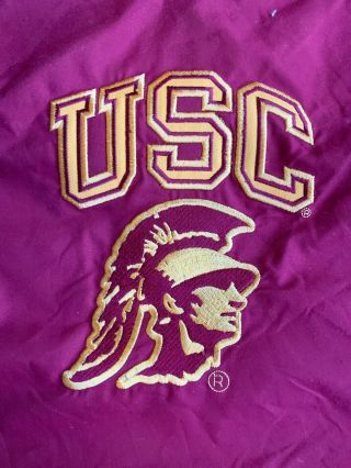 Men’s Pro Player USC Trojans Pullover Jacket NCAA,  SZ M 3