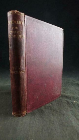 1864 Cookery For English Households By A French Lady,  French Recipes Wine Sauces