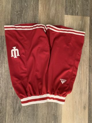 Indiana Hoosiers Basketball Adidas Game Shorts Sz S Jersey Sewn 5 Star 